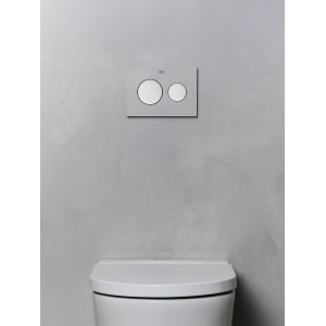 Ps3 boutons pour combiner avec panneau frontal ps3 acier inoxydable brossé - ROCA A890423304 