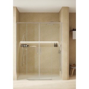 Ura l4-e 1600 mm chromé - ROCA AM20L6407D0012NMN 