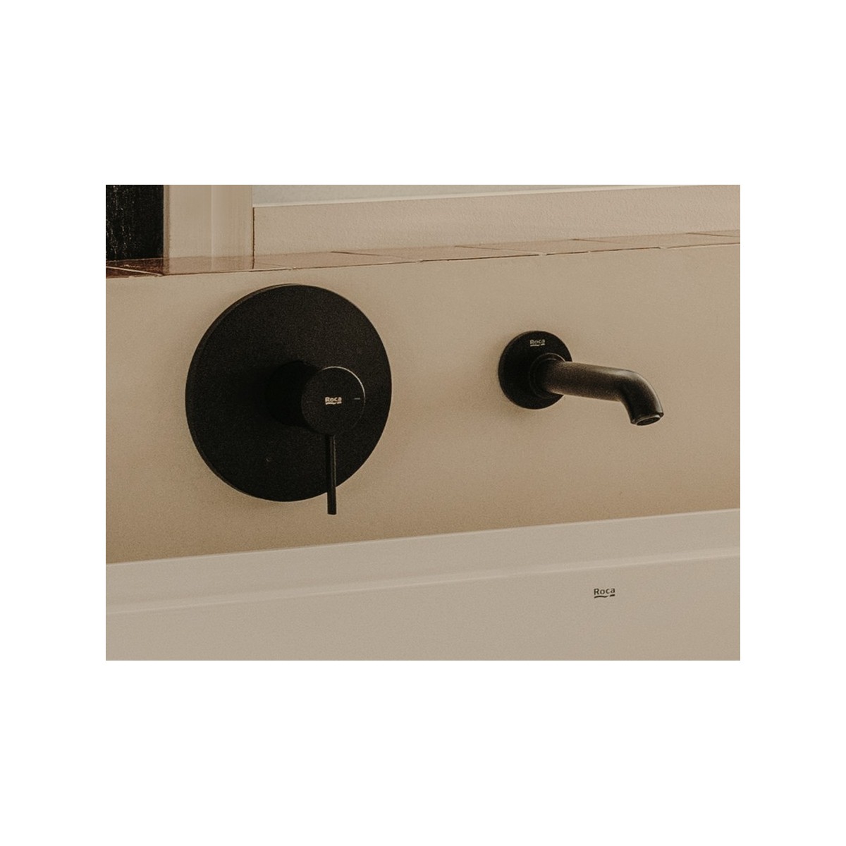 Tura baign îlot stonex vid clic-clac trop-plein tablette 170x75 blanc - ROCA A248671000 