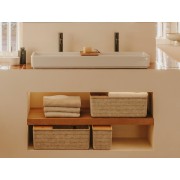 Tura lav mural percé 2 t 1000x430mm blanc brillant - ROCA A327699000 