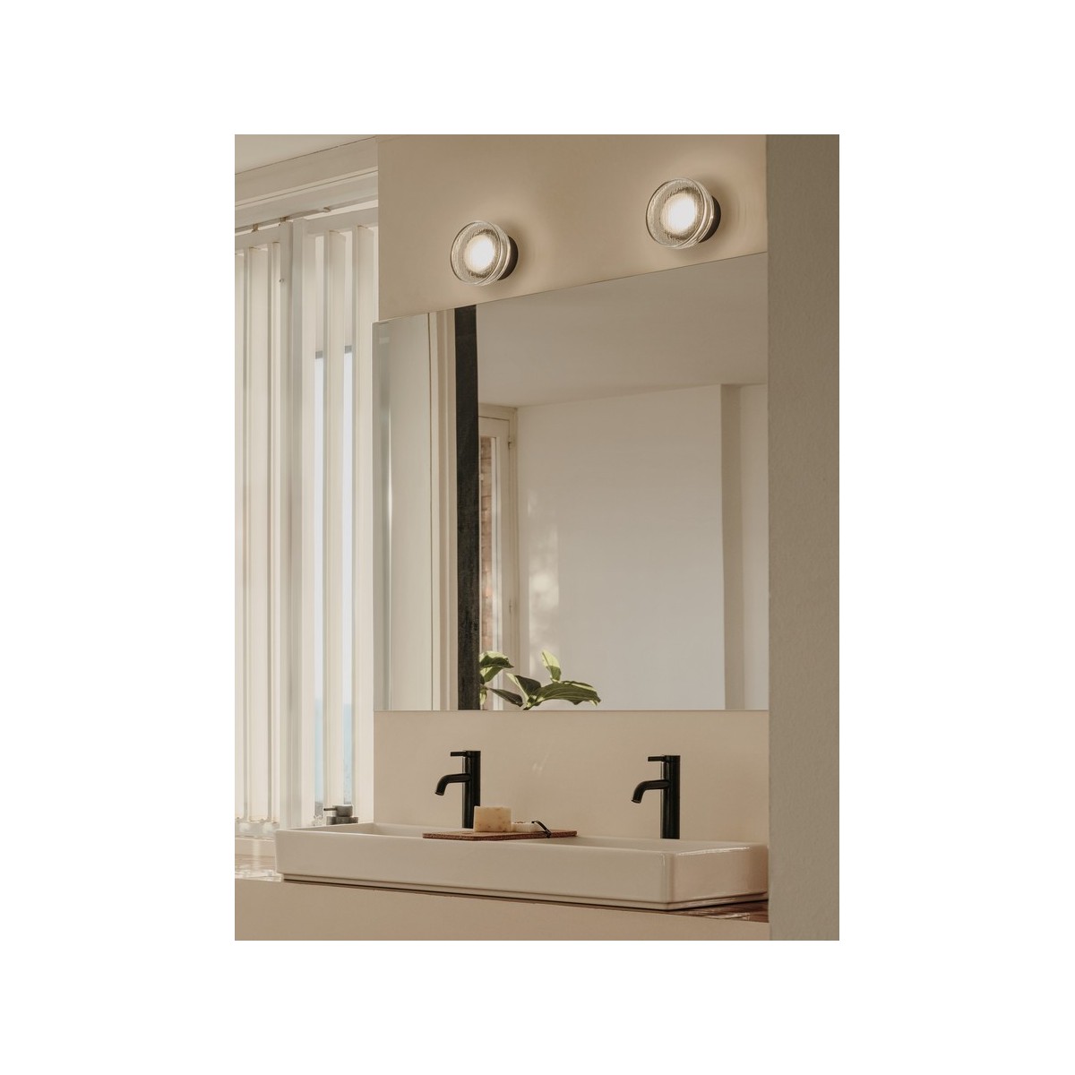 Tura lav mural percé 2 t 1000x430mm blanc brillant - ROCA A327699000 