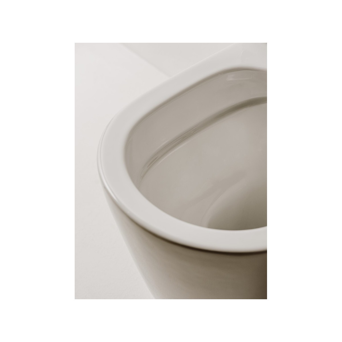 Ona Cuvette Au Sol Rimless Cc Dual 675Mm Blanc Brillant-Roca A342687000 