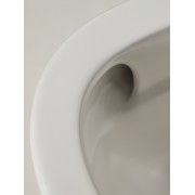 Meridian cuvette au sol rimless vortex dual blanc mat 630x360mm - ROCA A342747620 