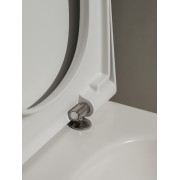 Meridian cuvette au sol rimless vortex dual blanc mat 630x360mm - ROCA A342747620 