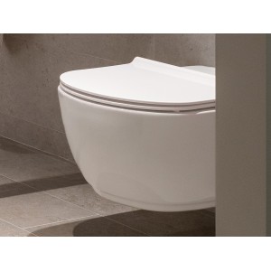 Access cuvette wc suspendue rimless rallongee blanc - ROCA A346236000 