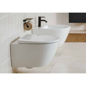 WC suspendu Ona Rimless blanc mat ROCA A346687620