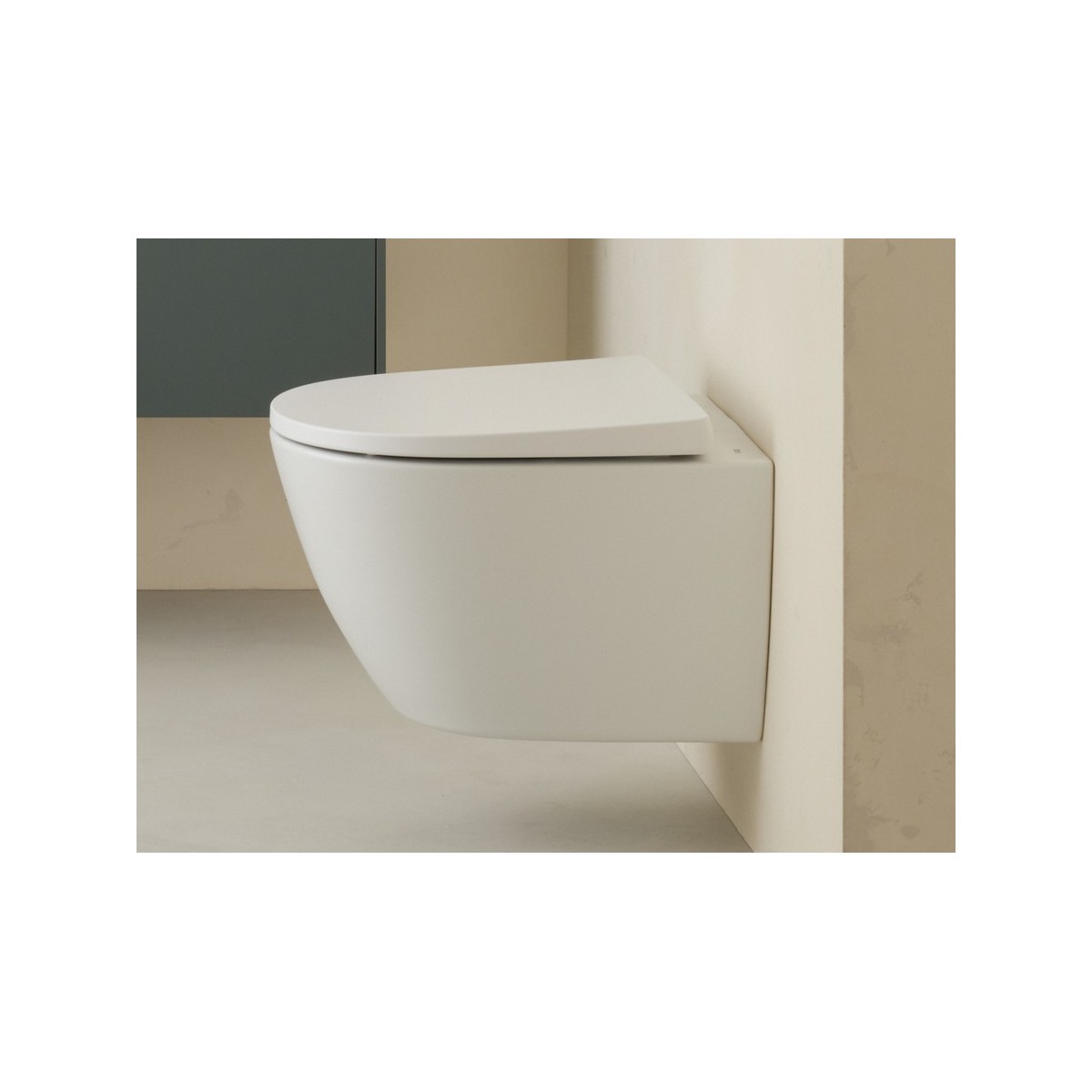 Ona Cuvette Suspendue Compact Rimless 480 Blanc Brillant-Roca A346688000 