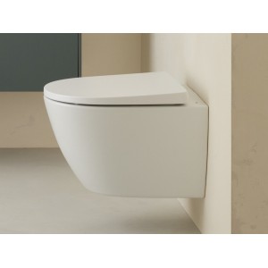 Ona Cuvette Suspendue Compact Rimless 480 Blanc Brillant-Roca A346688000 