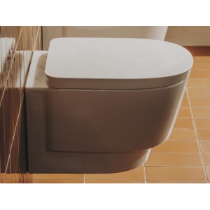 Tura cuvette de wc suspendue roca rimless® blanc brillant - ROCA A346697000 
