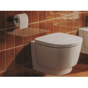 Tura cuvette de wc suspendue roca rimless® blanc brillant - ROCA A346697000 