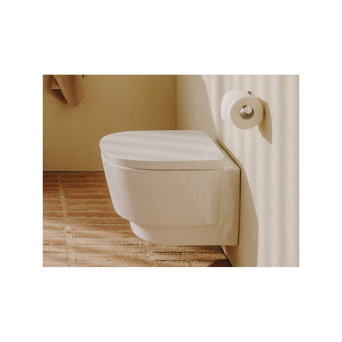 Tura cuvette de wc suspendue roca rimless® blanc brillant - ROCA A346697000 