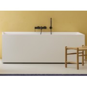 Nu mitigeur bd mural avec inverseur automatique et poignée fine titanium black - ROCA A5A023FCN0 