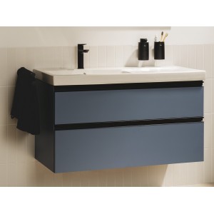 Cala Mitigeur Lavabo Corps Lisse Cold Start Noir Mat-Roca A5A326Enb0 