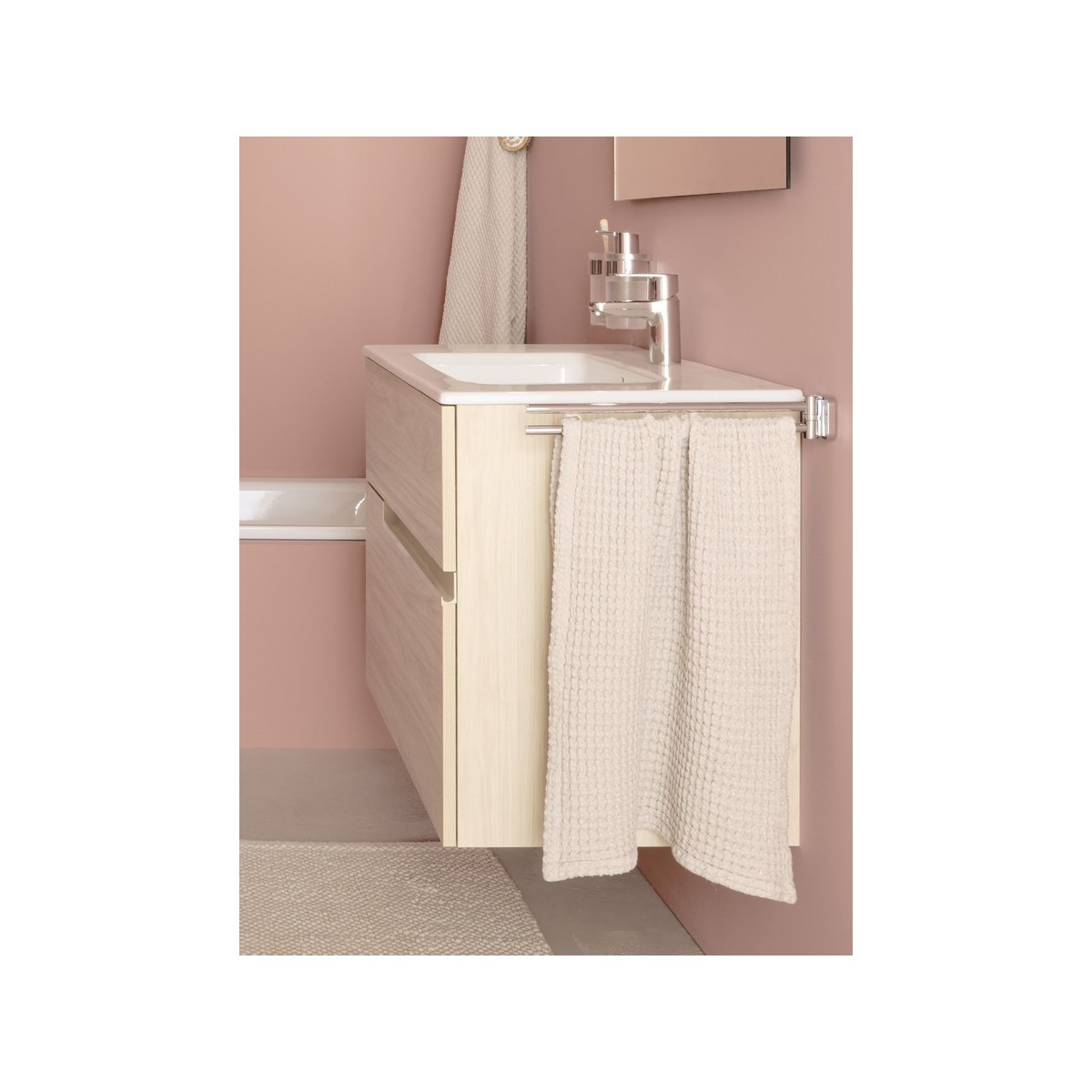 Victoria plus mitigeur de lavabo "m" avec vidage automatique cold start chromé - ROCA A5A334FC00 