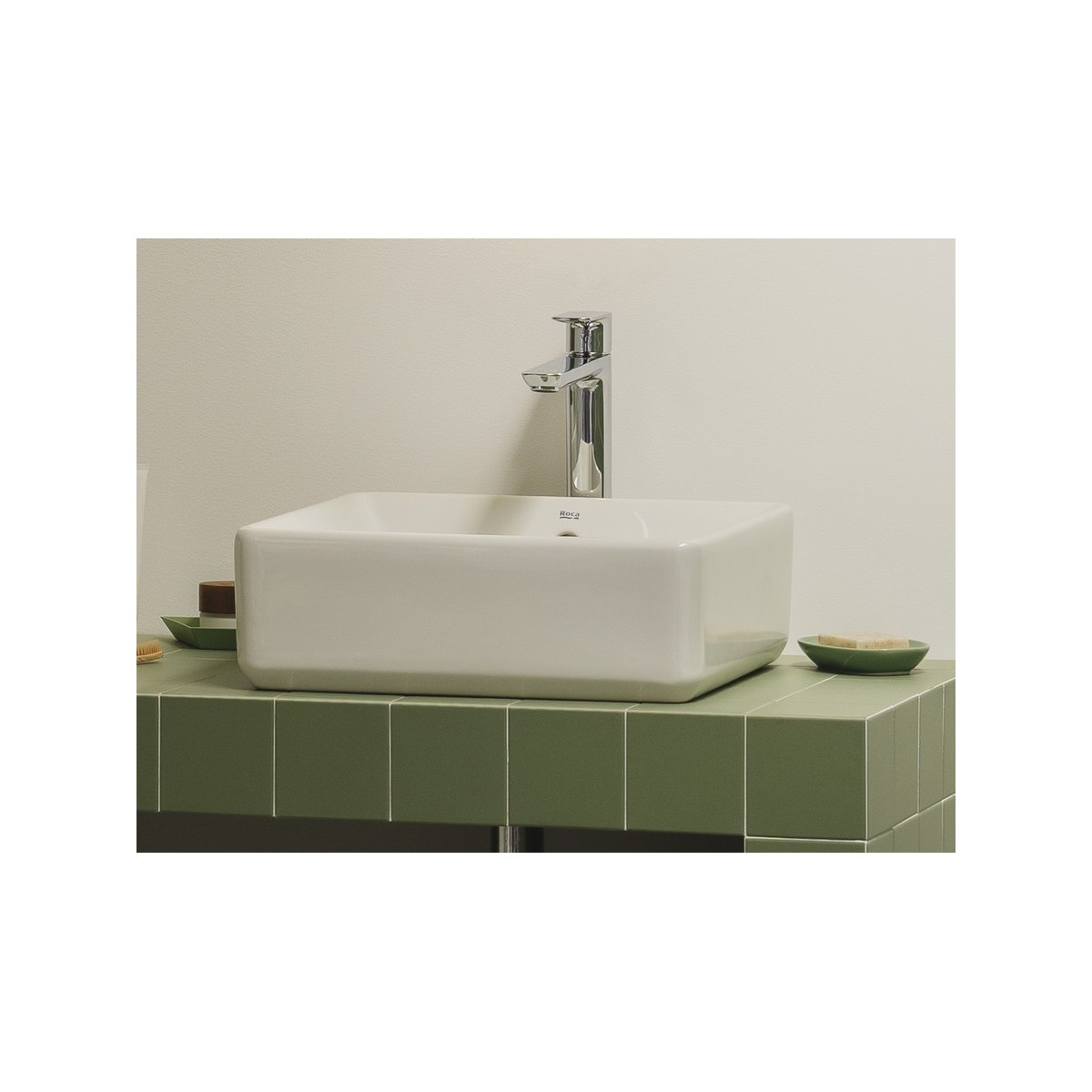 Cala Mitigeur Lavabo Haut Corps Lisse Cold Start-Roca A5A346Ec00 