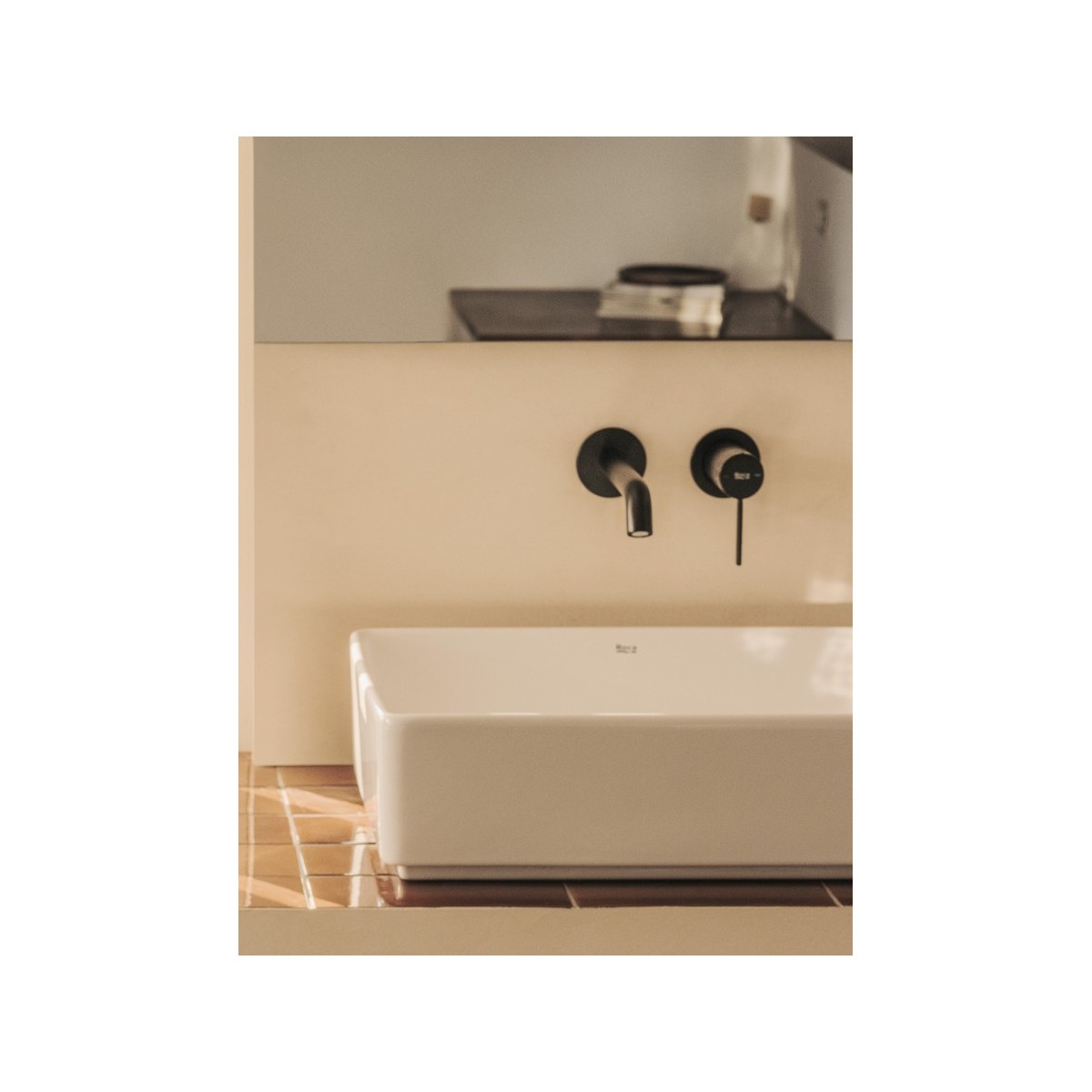 Ona Mitigeur Pour Lavabo À Encastrer Noir Mat-Roca A5A359Enb0 