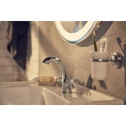 Mélangeur lavabo avec vidage clic-clac Chrome CARMEN - ROCA A5A3A4BC00 