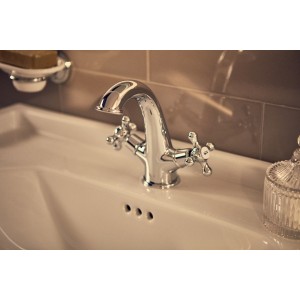 Mélangeur lavabo avec vidage clic-clac Chrome CARMEN - ROCA A5A3A4BC00 