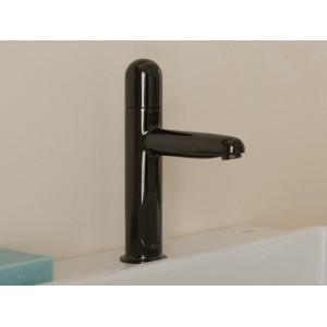 Nu mitigeur lavabo "s" corps lisse poignée dôme titanium black - ROCA A5A3Y3FCN0 