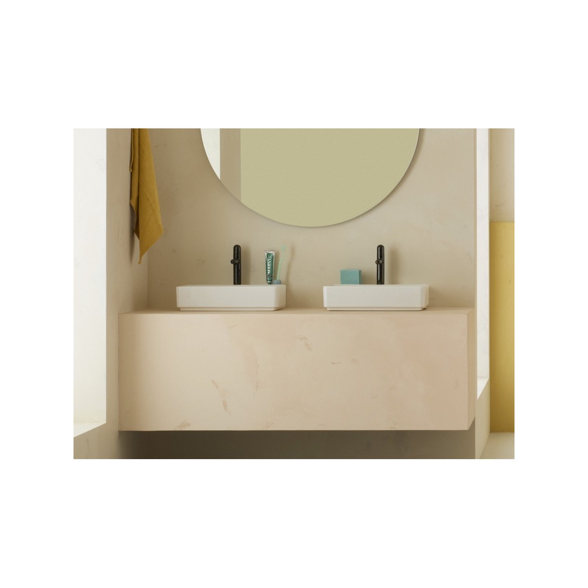 Nu mitigeur lavabo "s" corps lisse poignée dôme titanium black - ROCA A5A3Y3FCN0 