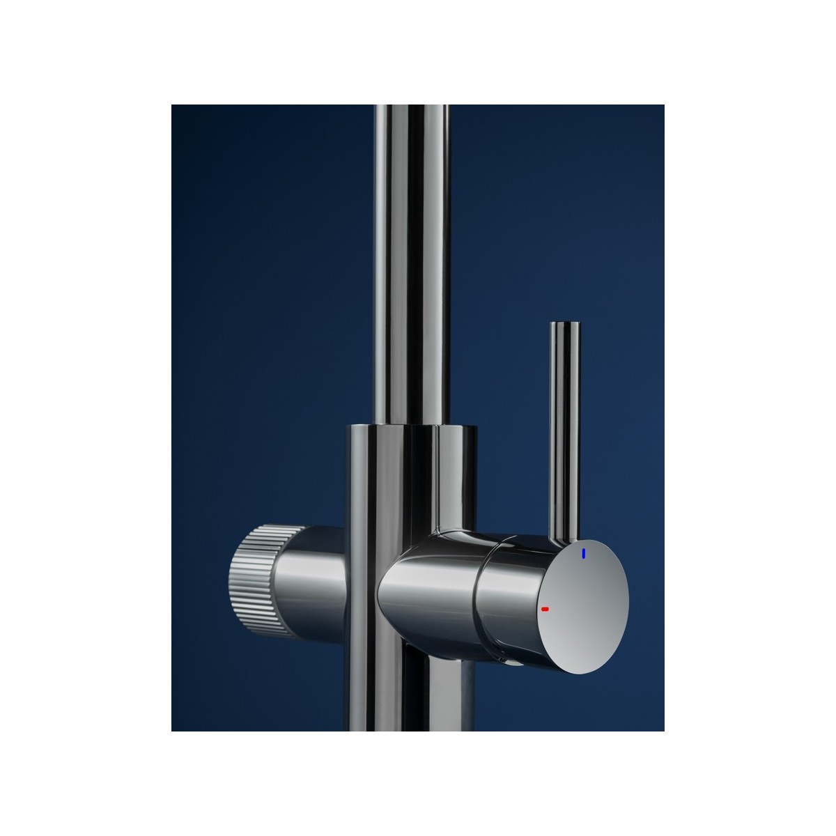 Aquafy mitigeur évier à bec tube à double sortie chromé - ROCA A5A8C3GC00 