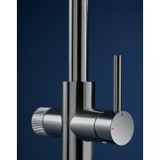 Aquafy mitigeur évier à bec tube à double sortie chromé - ROCA A5A8C3GC00 