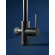 Aquafy mitigeur évier à bec tube à double sortie noir mat - ROCA A5A8C3GNB0 