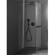 Rainsense Pomme Douche Ronde 250Mm Noir Mat-Roca A5B2250Nb0 