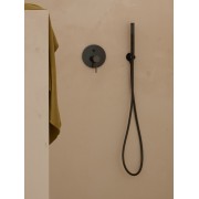 Stella stick round douchette à 1 jet rain noir mat - ROCA A5B9B61NB0 