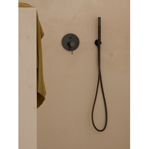 Stella stick round douchette à 1 jet rain noir mat - ROCA A5B9B61NB0 