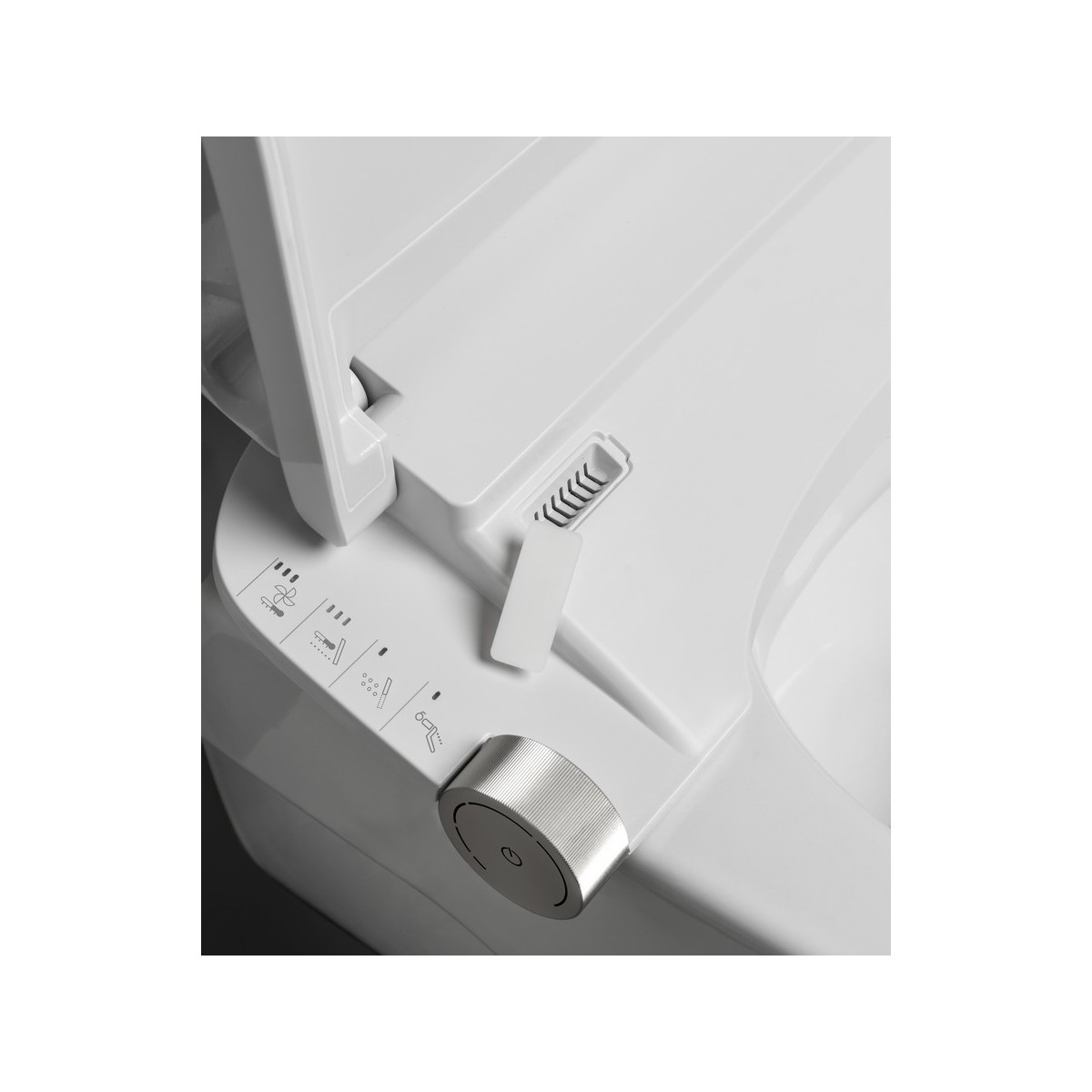 In-wash ona suspendu rimless abattant frein de chute - ROCA A803150S01 
