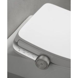 In-wash ona au sol rimless avec réservoir (3/4,5 l) abattant frein de chute - ROCA A803151S01 