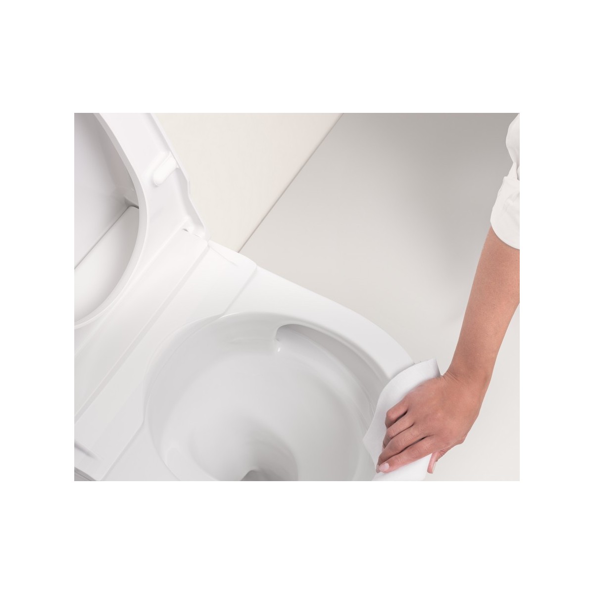 Avant wc au sol rimless, réservoir intégré alimentation hydraulique interne - ROCA A80336MS0W 