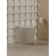 Avant wc au sol rimless, réservoir intégré alimentation hydraulique interne - ROCA A80336MS0W 