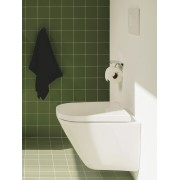 Hotel'S Round Porte-Papier Rouleau Avec Couvercle Chromé-Roca A817581C00 