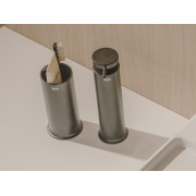 Allegro distributeur de savon à poser avec poussoir. noir mat - ROCA A817863NB0 