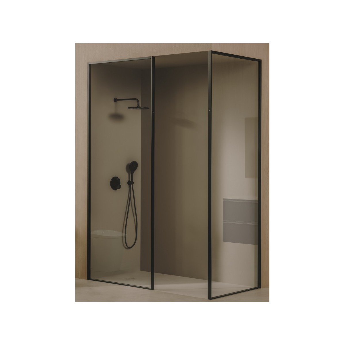 Allegro porte-papier rouleau sans couvercle noir mat - ROCA A817871NB0 