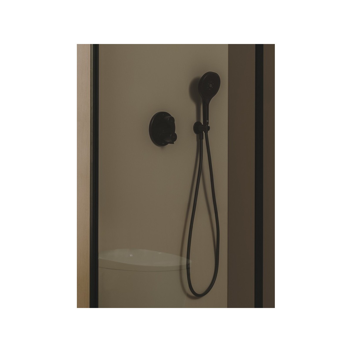 Allegro porte-papier rouleau sans couvercle noir mat - ROCA A817871NB0 