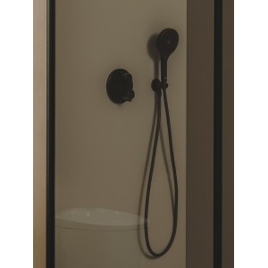 Allegro porte-papier rouleau sans couvercle noir mat - ROCA A817871NB0 