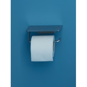 Victoria square porte-papier avec couvercle chromé - ROCA A817889C00 