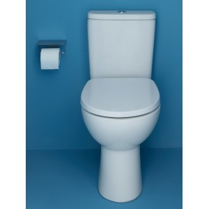 Victoria square porte-papier avec couvercle chromé - ROCA A817889C00 