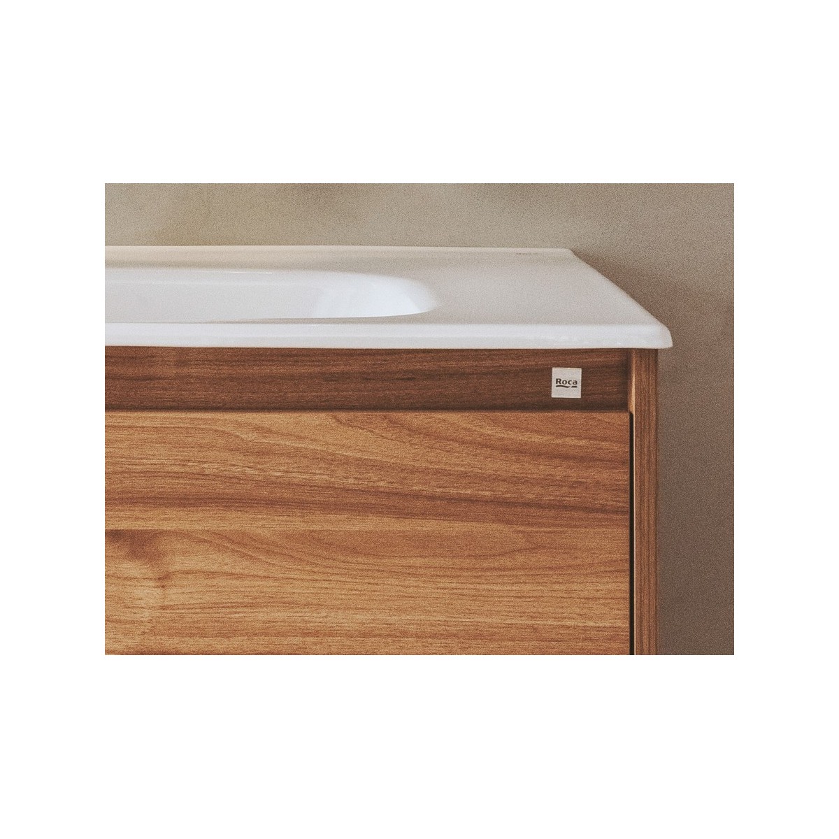 Tenet Unik 2 Tiroirs 800 Mm Noyer - ROCA A851777517 