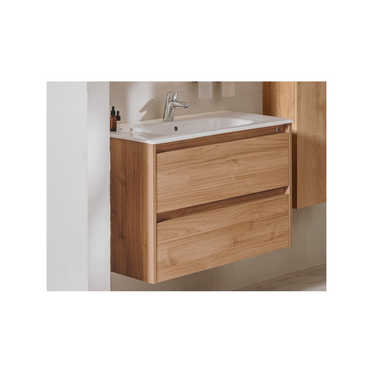 Extra colonne 2 portes 150x35x25 noyer - ROCA A857702517 