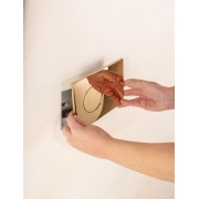 Ps3 double pour bâti-support duplo s rose gold - ROCA A8902233RG 