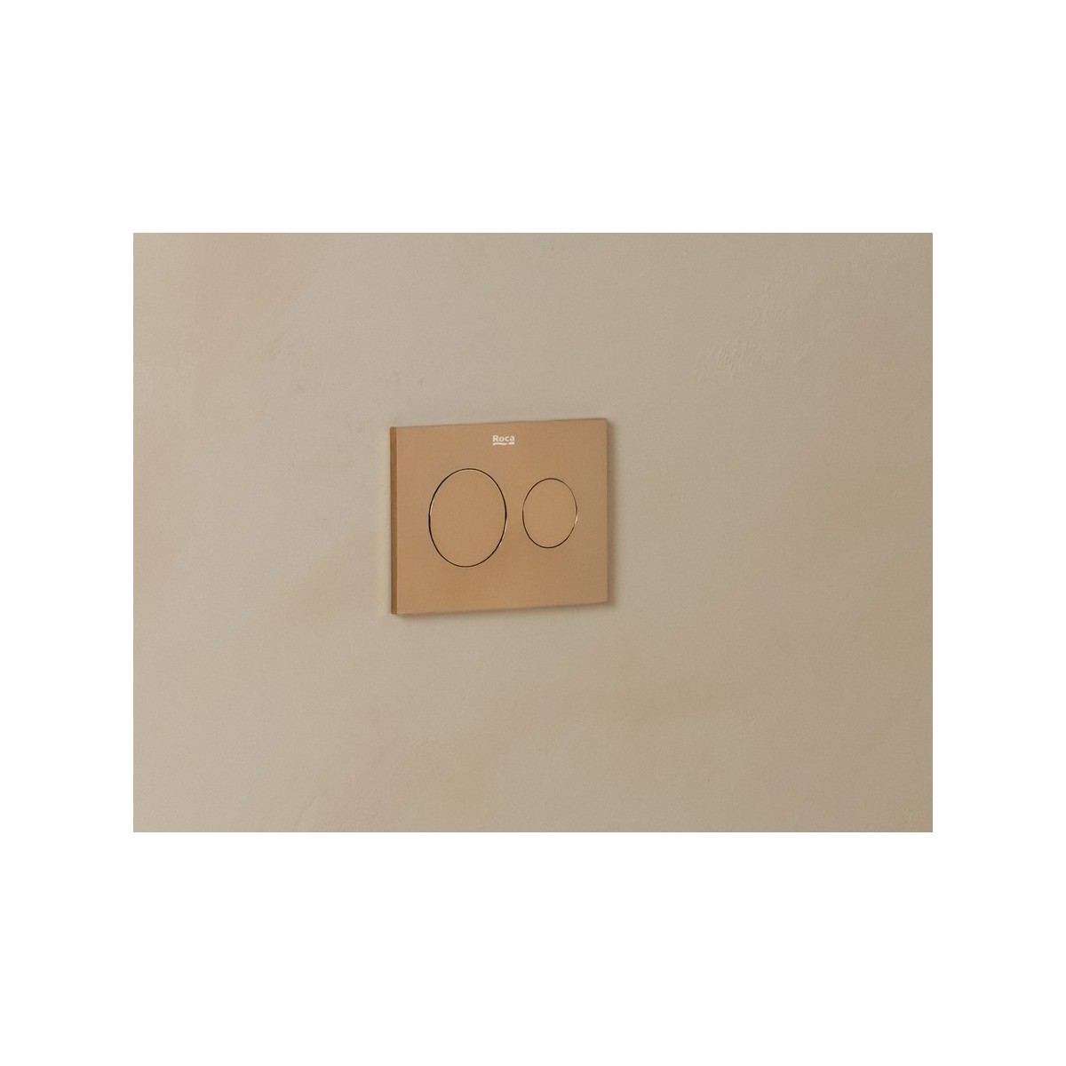 Ps3 double pour bâti-support duplo s rose gold - ROCA A8902233RG 