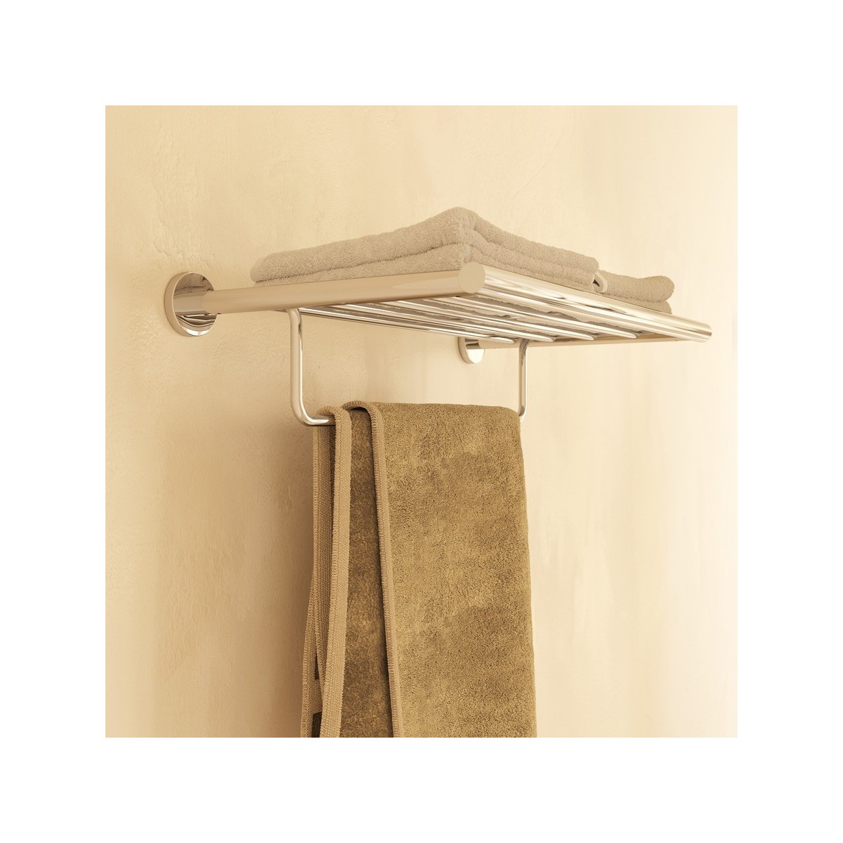 Niara porte-serviette de réserve pvd couleur inox 553x302x134 mm - LAUFEN H3810621610031 