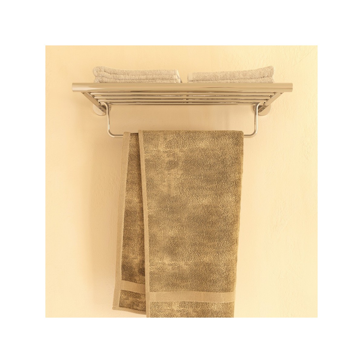 Niara porte-serviette de réserve pvd couleur inox 553x302x134 mm - LAUFEN H3810621610031 