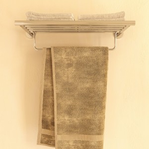 Niara porte-serviette de réserve pvd couleur inox 553x302x134 mm - LAUFEN H3810621610031 