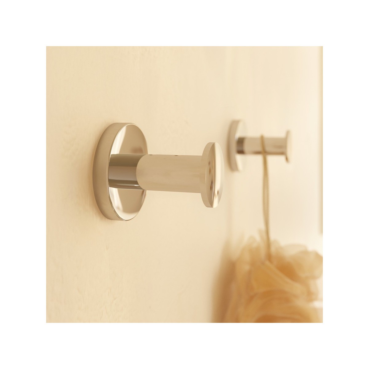 Niara patère pvd couleur inox 58x61x58 mm - LAUFEN H3810631610001 