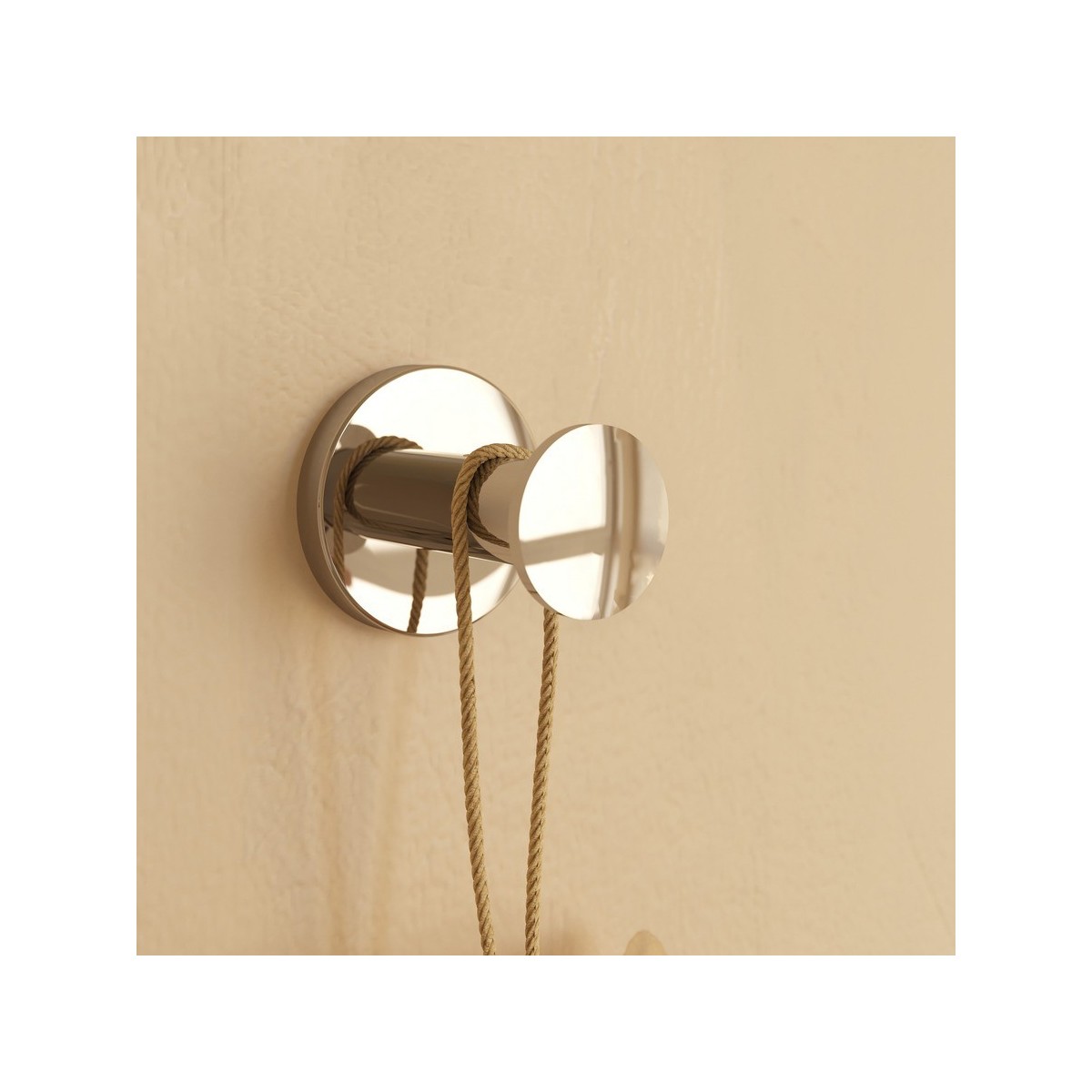 Niara patère rose gold brossé 58x61x58 mm - LAUFEN H3810631620001 